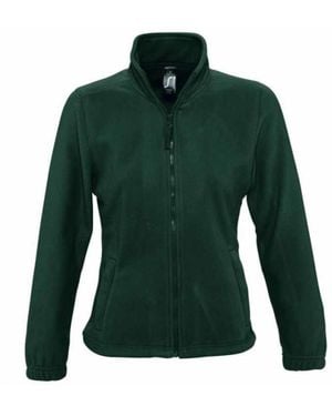 Sol's Ladies North Full Zip Fleece Jacket (Forest) - Green