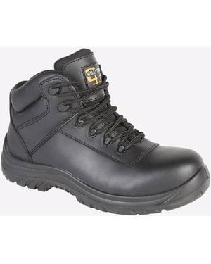 Grafters Huntsvill Non-Metal Safety Boots - Grey