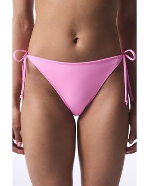 Penti Low-Waist Tie-Side Bikini Bottoms - Pink