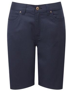 PREMIER Ladies Chino Shorts - Blue