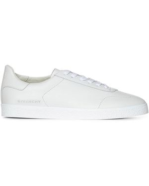Givenchy 'Town' Leren Lage Sneakers - Wit