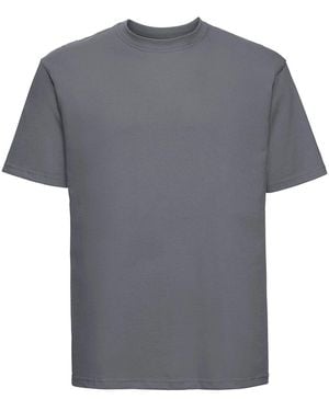 Russell Classic Combed Cotton Heavyweight T-Shirt (Convoy) - Grey