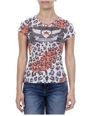 Andrew Charles by Andy Hilfiger T-Shirt Short Sleeves Round Neck Maya - Blue