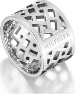 Tommy Hilfiger 2700743C Ladies Ring - Grey
