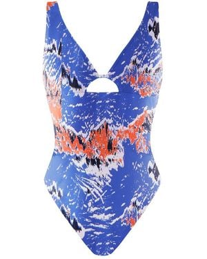 GYMSHARK Eco-Friendly Swimsuit Textile - Blue