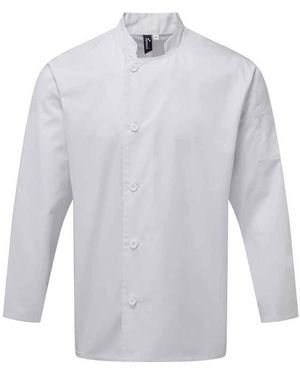 PREMIER Essential Long-Sleeved Chef Jacket - White