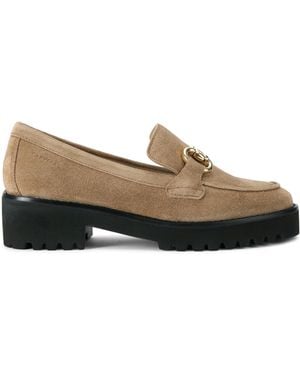 Carvela Kurt Geiger Suede Chester Loafers - Natural