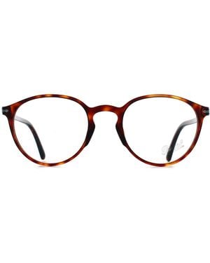 Persol Round Havana Po3218V - Brown