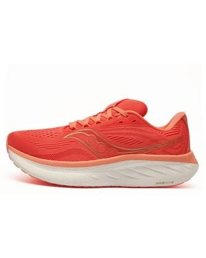 Saucony Ride 18 Running Shoes - Red