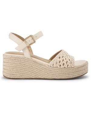 KG by Kurt Geiger Rhoda Flatform Sandals - Natural