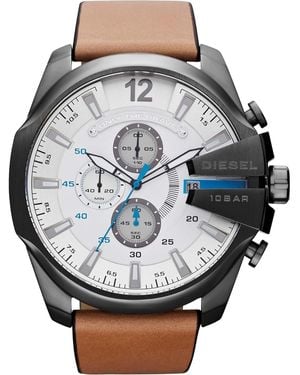 DIESEL Mega Chief Watch Dz4280 - Metallic