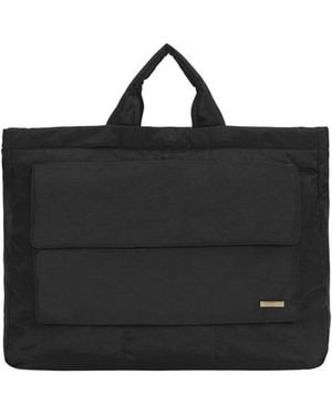 Smith & Canova Landscape Nylon Tote - Black