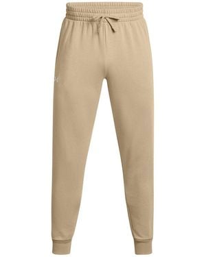 Under Armour Ua Rival Fleece Joggers - Natural
