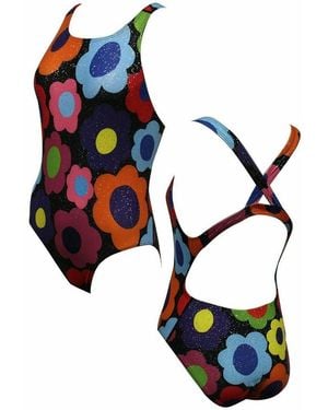 Maru Tek Back Swimming Costume - Blue