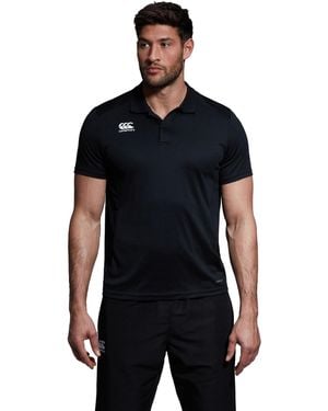 Canterbury Club Dry Polo Shirt - Black