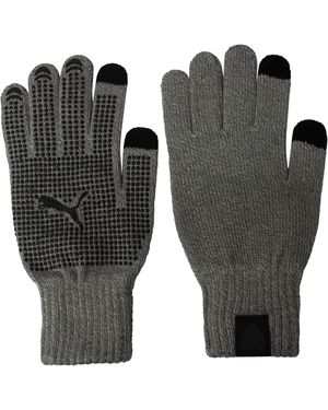 PUMA Scuderia Ferrari Lifestyle Knit Gloves Touchscreen 041617 02 - Black