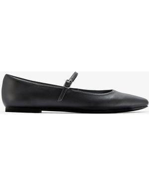Clarks Emelina Gem Smooth Shoes - Black