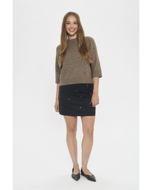 Saint Tropez Rok Nikitasz Rok A-shape - Zwart