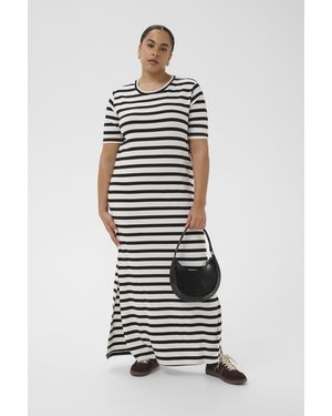 Kaffe Jurk Kchellen Jurk Regular Fit - Wit