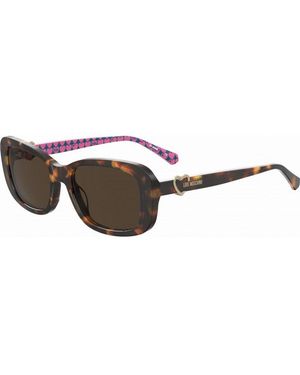 Love Moschino Mol060 55 05L5570 Sunglasses - Brown
