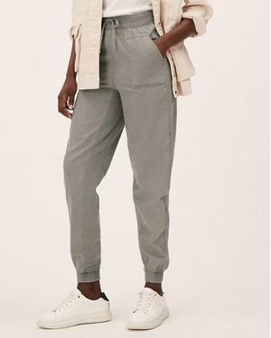 Secret Label Ankle Cuff Jogger Trousers - Natural