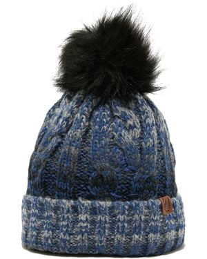 The Edge Gem Bobble Hat - Blue