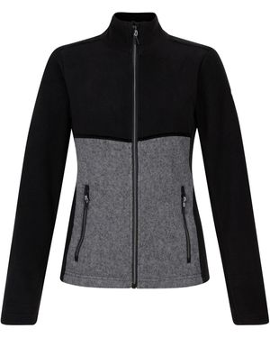 Dare 2b Ladies Thriving Fleece Jacket /Charcoal Marl) - Black