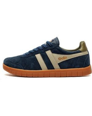 Gola Classics Hurricane Suede Trainers - Blue