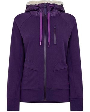 PUMA Hoodie Met Doorlopende Rits Voor Maat 13 - Paars