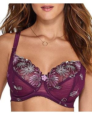 Pour Moi St Tropez Underwired Full Cup Bra - Purple