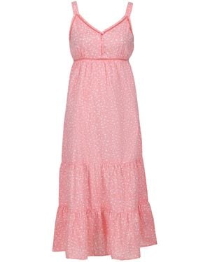 Regatta Ladies Gazania Lightweight Casual Dress (Shell) Cotton - Pink