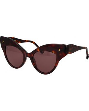 Hally & Son Hs940S02 5002 50 2 Sunglasses - Brown