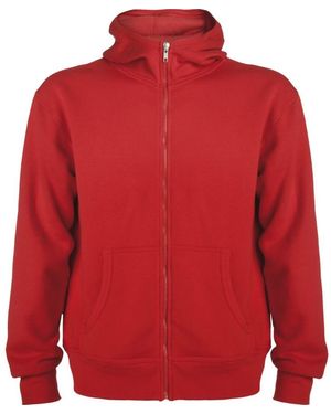 Roly Montblanc Full Zip Hoodie - Rood