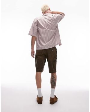 Dickies Garyville Regular Fit Carpenter Denim Shorts - Natural