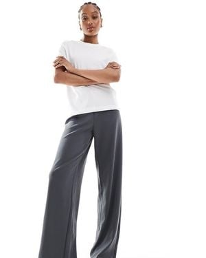 Vero Moda Loose Pull On Trousers - White