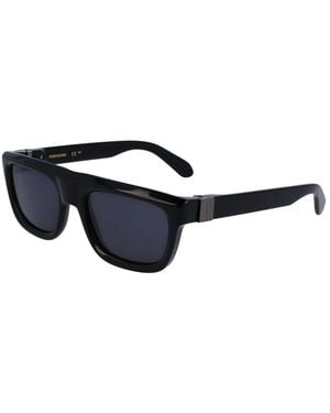 Ferragamo Acetate Sunglasses - Black