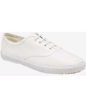 Dek Portland Plimsol - White