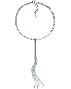 Folli Follie 1N17F013 Ladies Necklace - Metallic