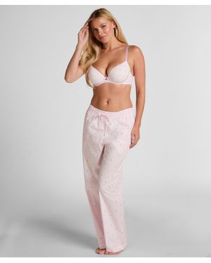 Hunkemöller Plunge Padded Underwired Bra - Pink