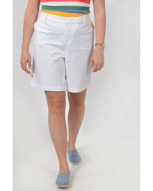 Tommy Hilfiger Plus Size Shorts Cotton - White