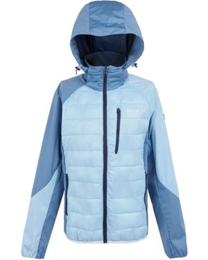 Regatta Ladies Andreson Pro Hybrid Jacket (Clear Sky/Coronet) - Blue