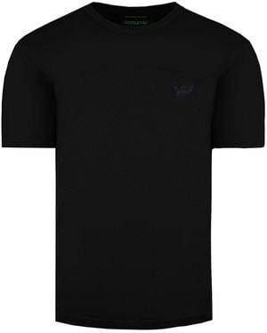 Supra X Heidi Klum Cochs Short Sleeve Crew Neck T-Shirt 101901 008 Cotton - Black