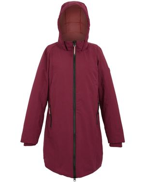 Regatta Ladies Yewbank Iv Waterproof Jacket (Rumba/Mineral) Material_Synthetic - Red