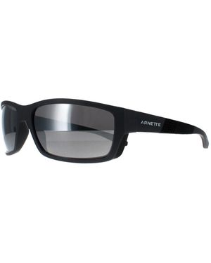Arnette Rectangle Medium Mirror Polarized An4336 Frambuesa - Black
