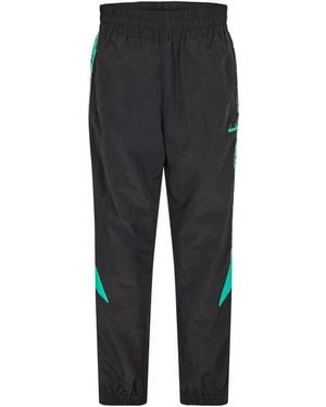 Diadora Mvb Colour Block Patterned Track Trousers - Grey