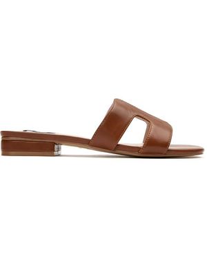 V.Gan Vegan Bok Slide Sandals - Brown