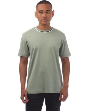 BOSS Men's C-thompson 30 T-shirt In Green - Groen