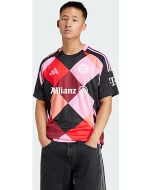 adidas Originals Fc Bayern X Leger 24/25 Team Special Jersey - Red