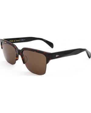 Rag & Bone Rnb5055 G S 58 086 Sunglasses - Brown
