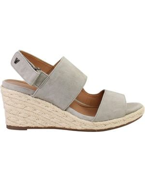 Vionic Brooke Sde Wedges Suede - Grey